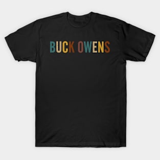 Proud To Be Personalized Buck Name Styles 70s 80s T-Shirt